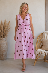 Marta du Château Linetta kjole i Pink
