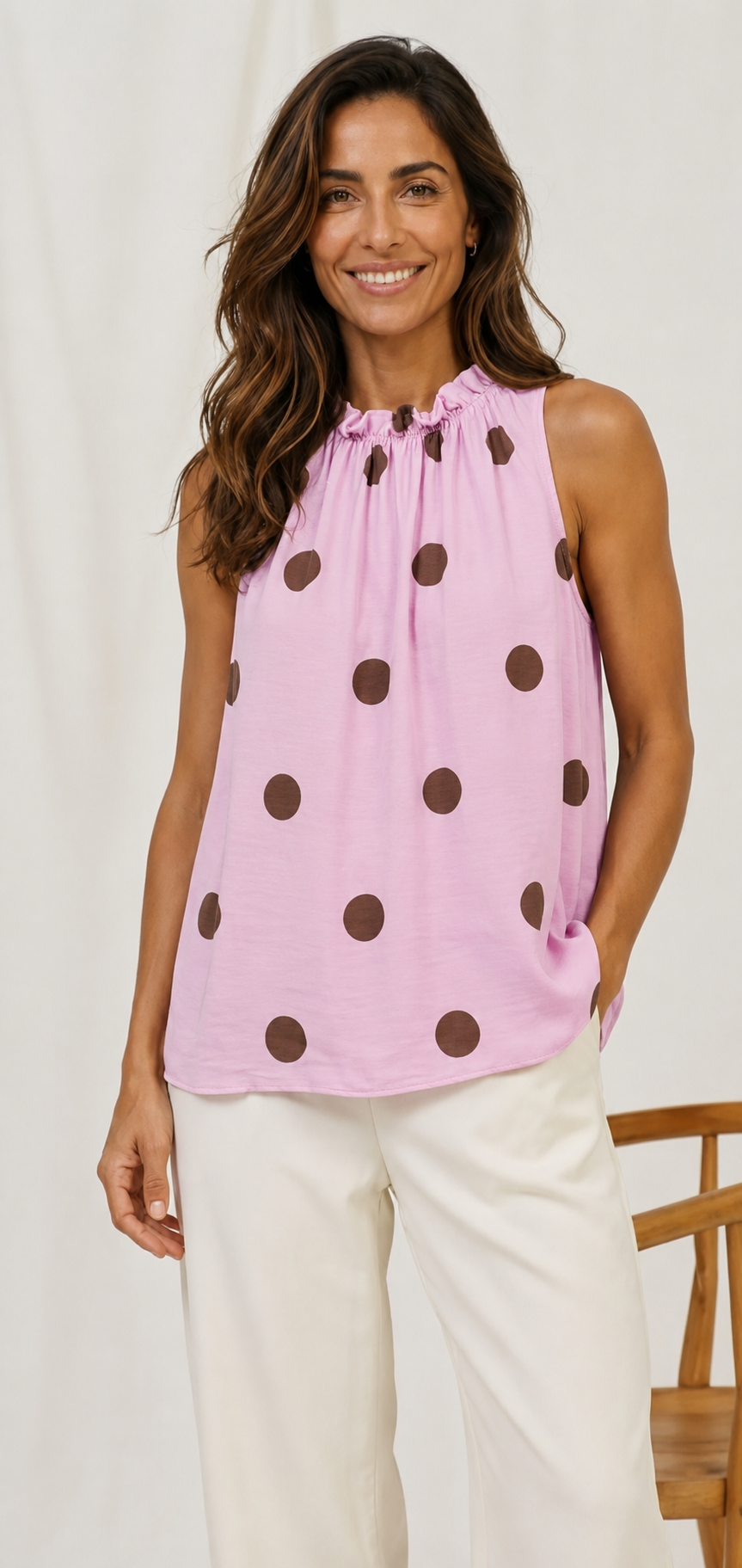 Marta du Château Lucina Top i Pink