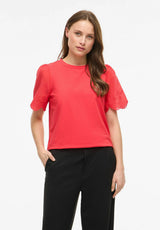 VILA hibiscus sommertop