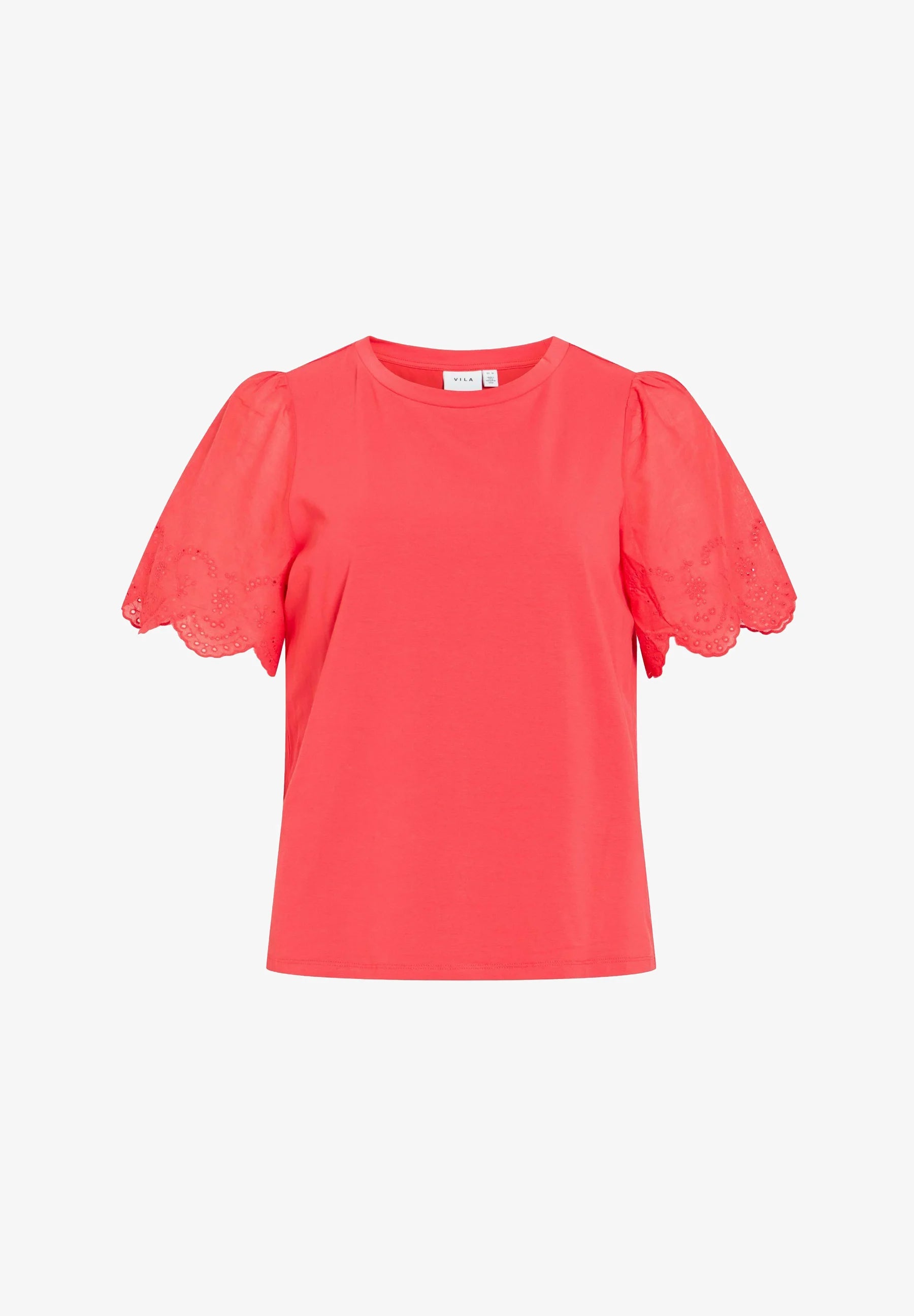 Elegant VILA top med rund hals