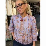 Destiny Blouse 8044 Celeste fra Marta Du Chateau