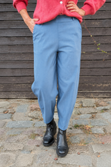 Black Colour DENICE Denim Barrel Pant Lt. Denim – Lyse Jeans med Barrel Fit