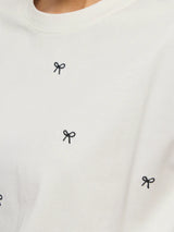 Elegant hvid dame T-shirt fra VILA
