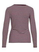 VIAVERA O-Neck L/S Top 14118320 Port Royale Stripe fra VILA