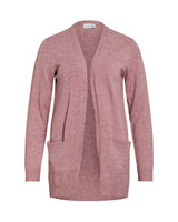 VILA VIRIL lang cardigan i Nostalgia Rose