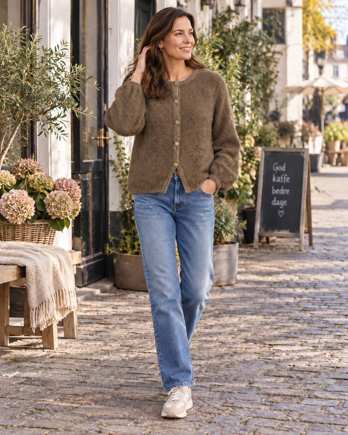 VILA VIPIGGA 14116498 Falcon blød cardigan til dame