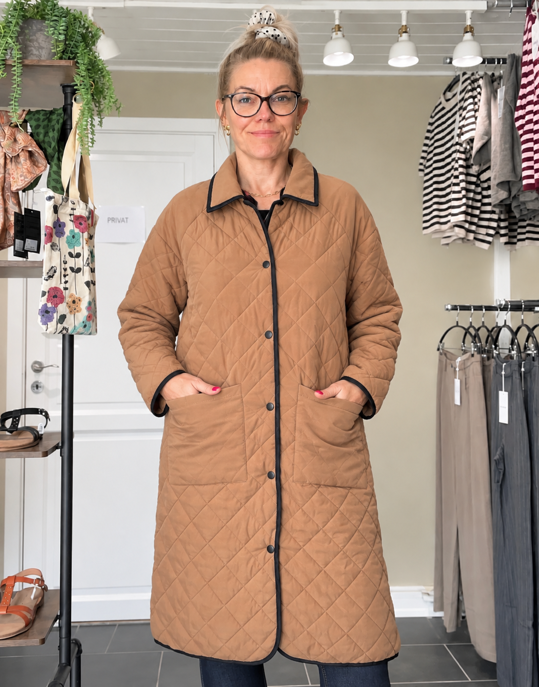 Cabana Living – Quilt Coat (Camel)