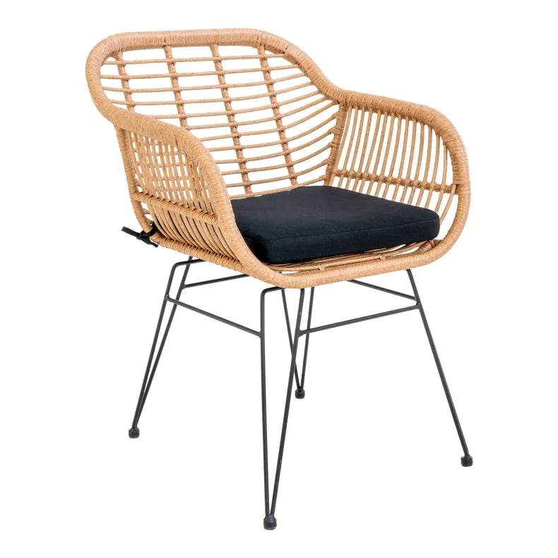 Trieste stol natur i polyrattan fra House Nordic