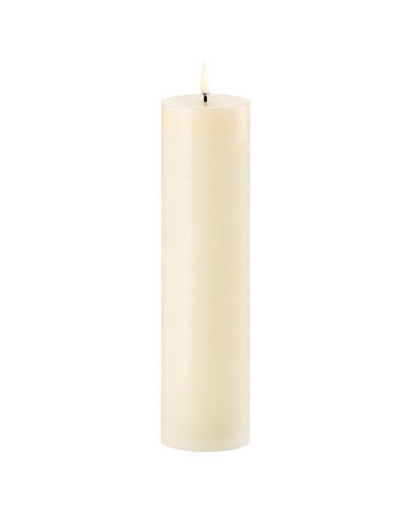 Uyuni LED lys - Bloklys - ivory - 5,8 x 22 cm