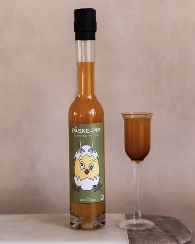 Spice by Spice - Påske Pip - snaps med havtorn - 200 ml
