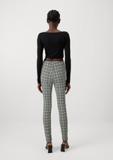 VILA - Vihoundi HW 7/8 leggings - sort/hvid tern