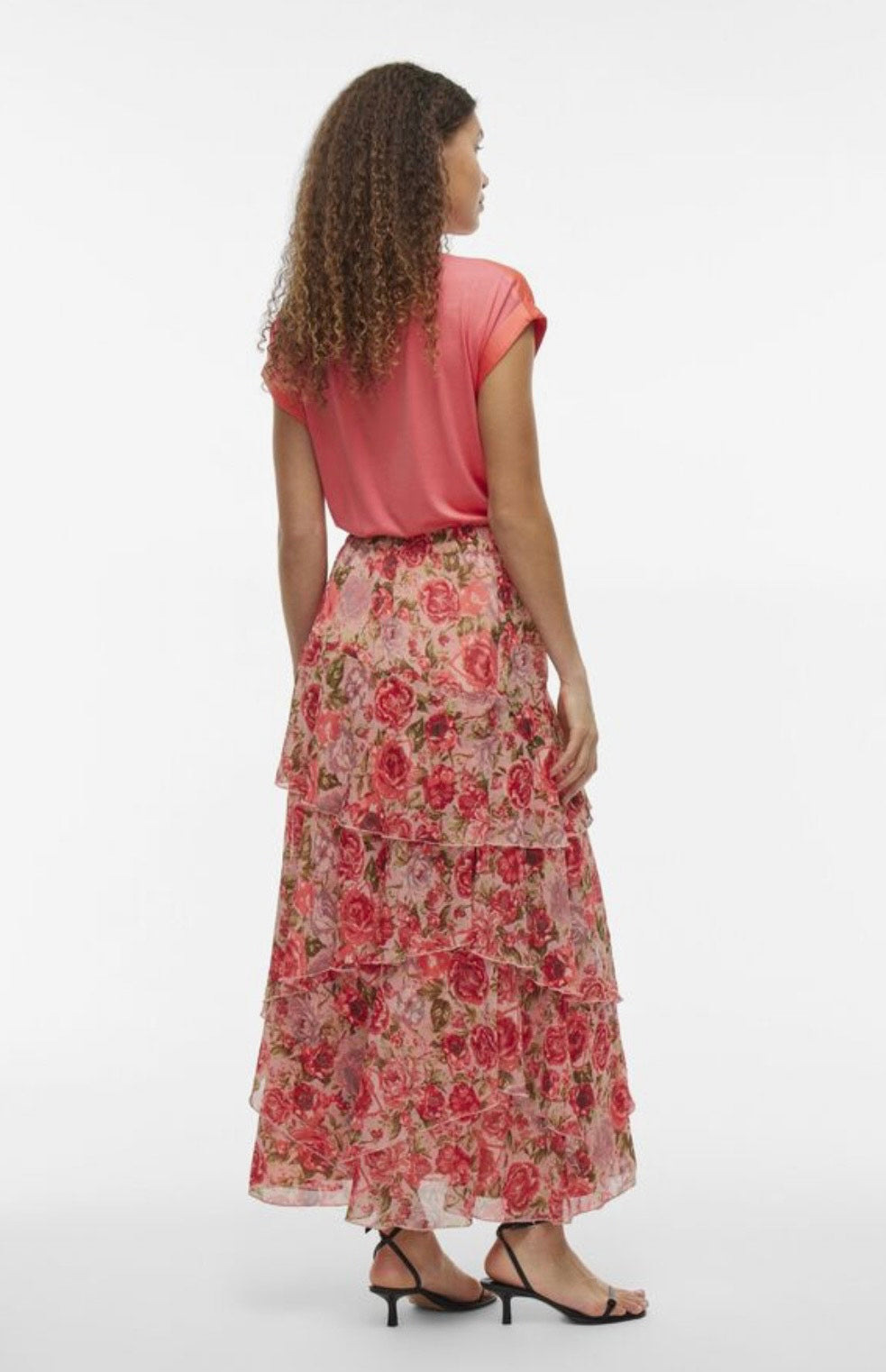 VILA - Vipalma HW maxi layer skirt - dubarry flowers