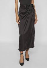 VILA - Vinoelle HW long skirt - black