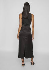 VILA - Vinoelle HW long skirt - black