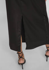 VILA - Vinoelle HW long skirt - black