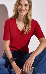 Street One - Basic T-shirt - Flere farver