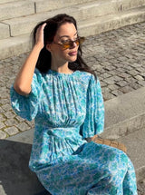 Noella - Ruth dress - cindy blue print