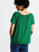 Street One - Carmen blouse broderie Anglaise