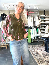 silke bluse kvinder