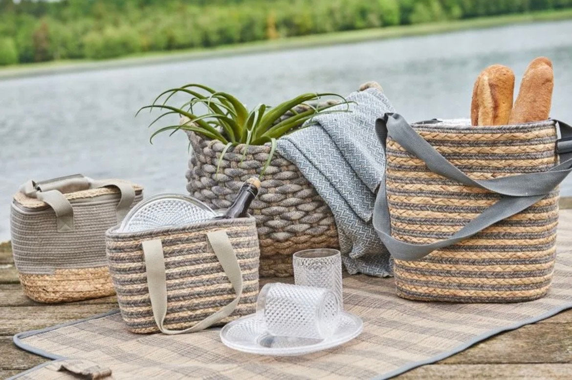 isoleret køletaske til strand og picnic