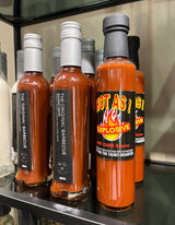 HOT AS! Explosive Chilli Sauce 250 ml fra SPICE BY SPICE – stærk chilisauce