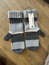 Mansted Farah vanter i dark brown – 100% lammeuld med ribkant