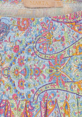 Romantisk lang nederdel fra Marta du Chateau – casual og feminin stil - print sky