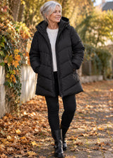 VILA VIMILJA PADDED COAT 14105345 – Black