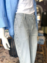 Street One bukser med striber – casual damejeans