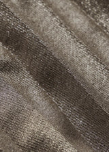 Street One - Midi plissé nederdel - glimmer beige