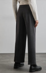 Street One - Wide leg Needle Stripe HW