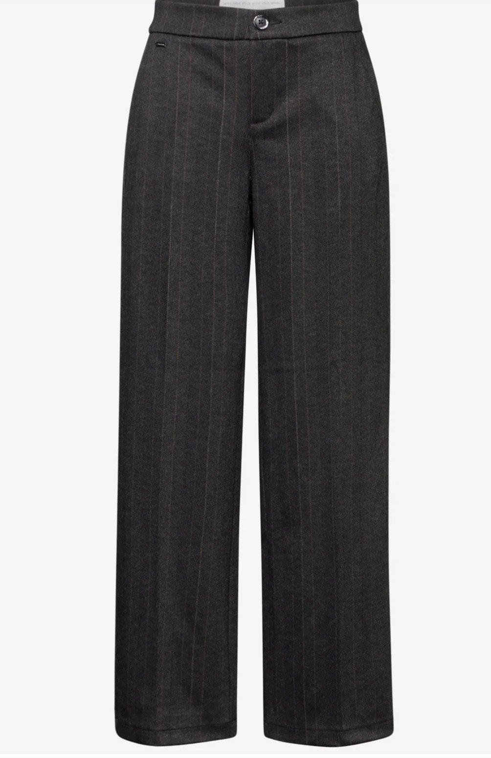 Street One - Wide leg Needle Stripe HW