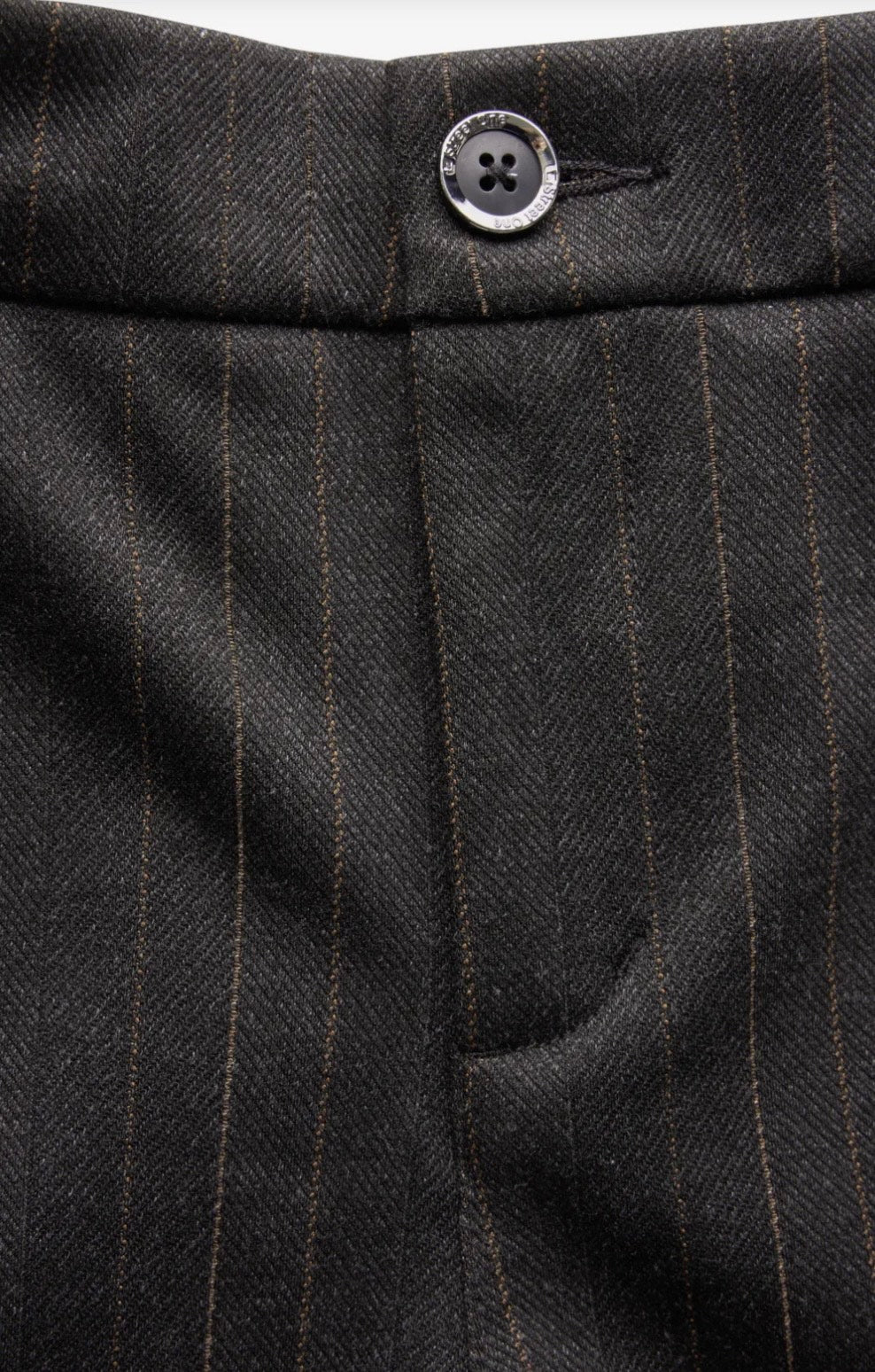 Street One - Wide leg Needle Stripe HW