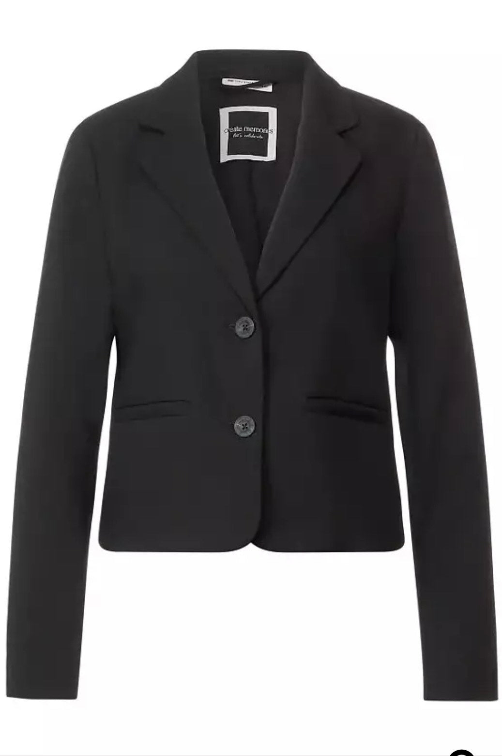 Street One Party Short Blazer 212028 – Elegant kort blazer til dame i moderne pasform

