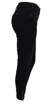 Jonny Q Jeans - TERRY Rock Velvet, Black