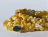 Le Mosch - Haniel armbånd Gul tigerøje natursten 6mm
