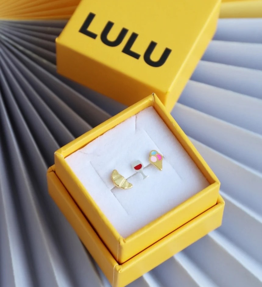 LULU Copenhagen - Croissant - forgyldt - 1 stk