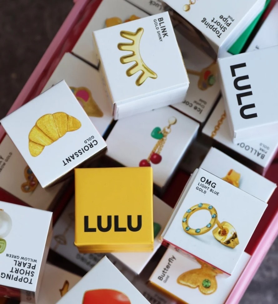 LULU Copenhagen - Croissant - forgyldt - 1 stk