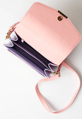 Noella - Blanca Multi Compartment Bag Coral/Purple/Nude