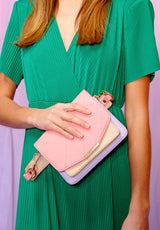 Noella - Blanca Multi Compartment Bag Coral/Purple/Nude