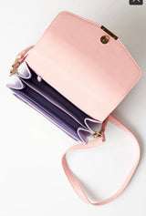 Noella - Blanca Multi Compartment Bag Coral/Purple/Nude
