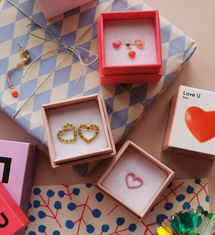 LULU Copenhagen - Love U ørering - 1 stk - flere farver