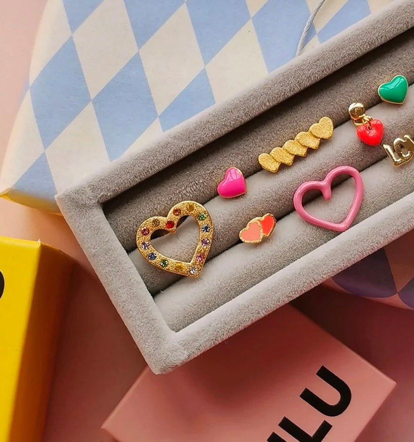 LULU Copenhagen - Love U ørering - 1 stk - flere farver