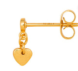 LULU Copenhagen - Love U dangling ørering - 1 stk - flere farver