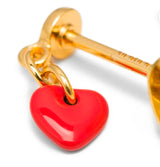 LULU Copenhagen - Love U dangling ørering - 1 stk - flere farver
