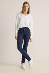 Street One - jeans style YORK -Slim fit thermo, HW