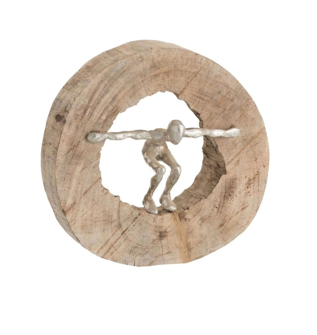 Speedtsberg - Figur "Spring ud i det"