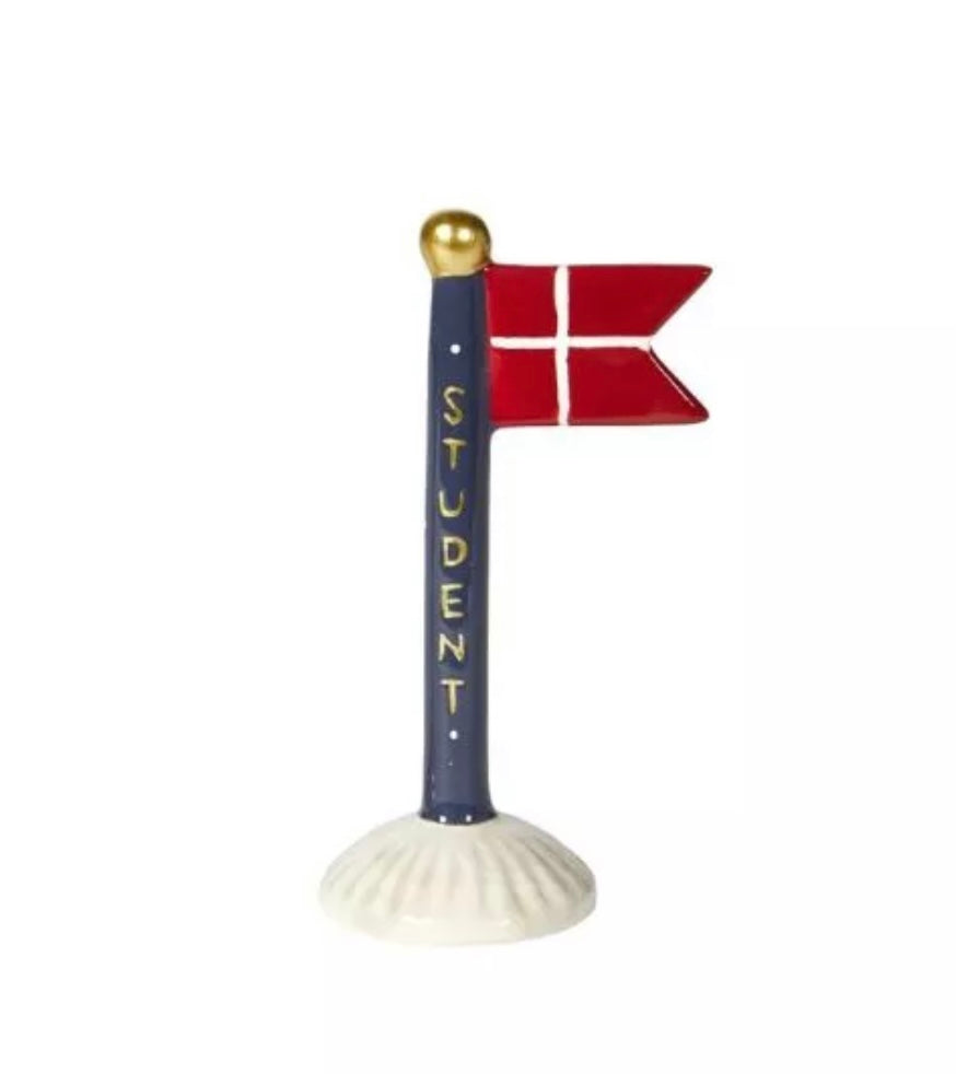 Speedtsberg - Håndlavede keramikflag "STUDENT"  - 2 varianter