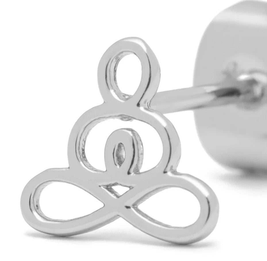 LULU Copenhagen - Zen ørering - 1 stk - forgyldt & Sølv