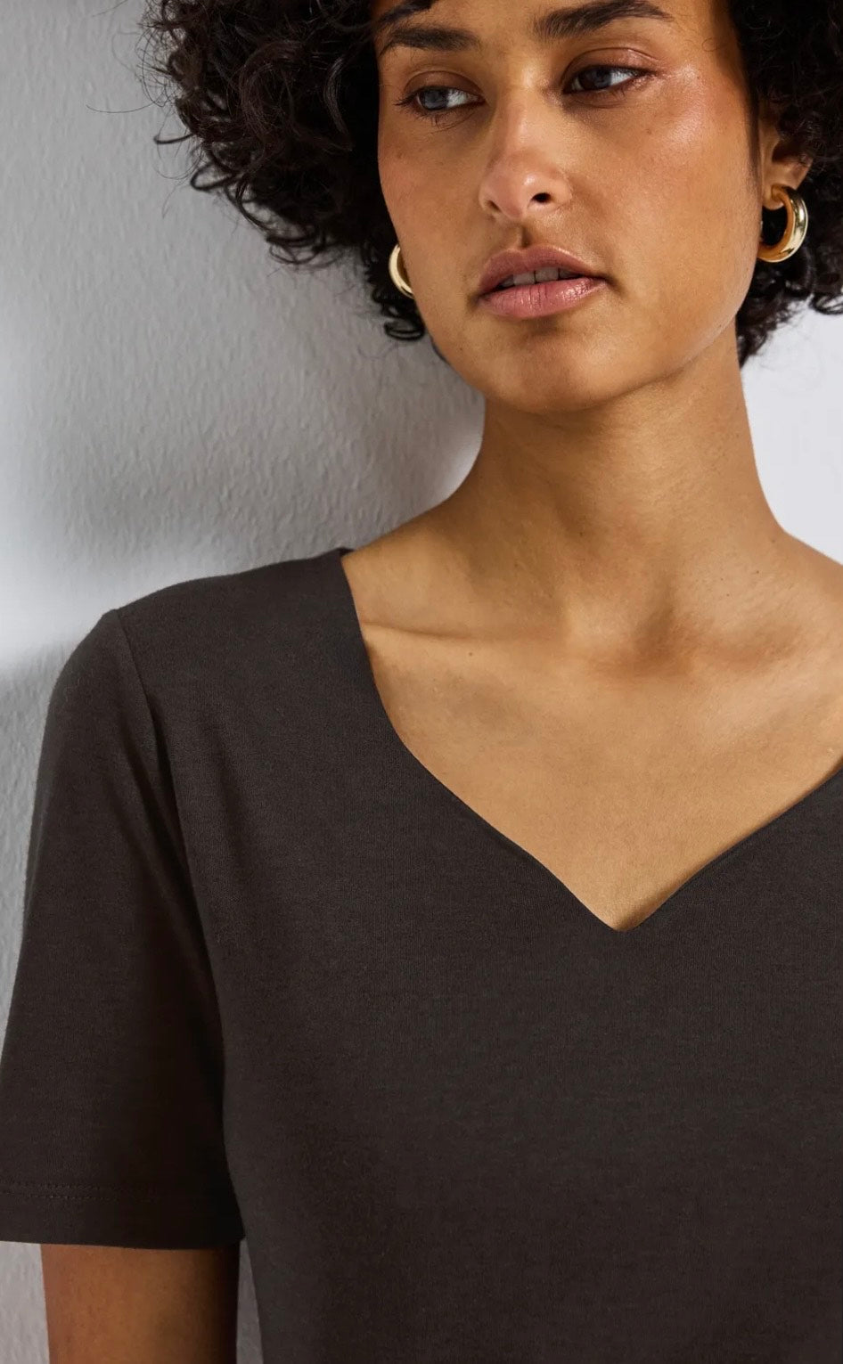 Model 323675 fra Street One – feminin T-shirt med korte ærmer

